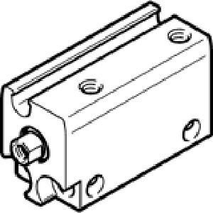 Компактный цилиндр Festo ADN-S-6-10-I-A-F1A