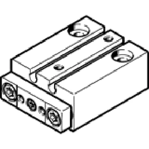 Цилиндр с направляющей Festo DFM-10-15-P-A-GF