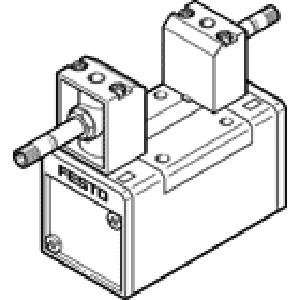 Распределитель с электроуправлением Festo JMFH-5/2-D-1-S-C
