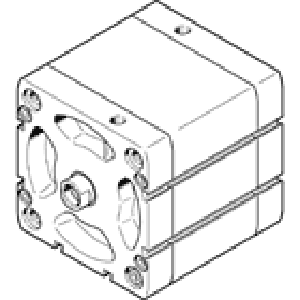 Компактный цилиндр Festo ADN-80-20-I-P-A