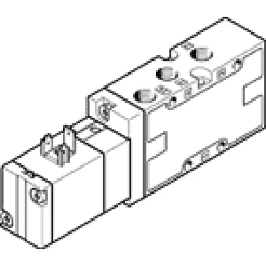 Распределитель с электроуправлением Festo MVH-5-1/8-S-B