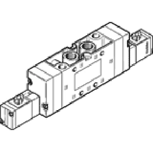 Распределитель с электроуправлением Festo MVH-5/3B-3/8-S-B