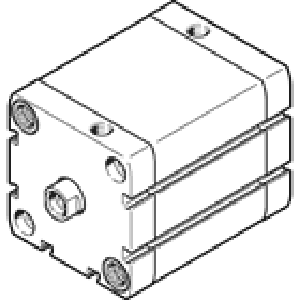 Компактный цилиндр Festo ADN-63-20-I-PPS-A