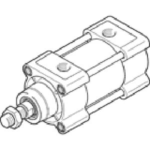 Стандартный цилиндр Festo DSBG-80-125-PPSA-N3