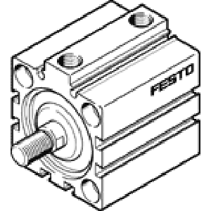 Короткоходовой цилиндр Festo ADVC-40-20-A-P-A