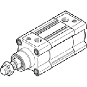 Стандартный цилиндр Festo DSBC-50-80-PPVA-N3