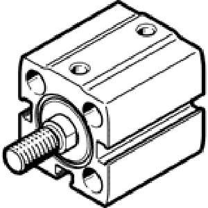 Компактный цилиндр Festo ADN-S-20-40-A-P