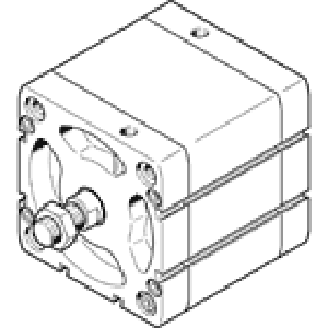 Компактный цилиндр Festo ADN-80-15-A-P-A