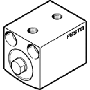 Короткоходовой цилиндр Festo ADVC-4-5-P