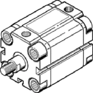 Компактный цилиндр Festo AEVU-20-20-A-P-A