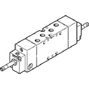 Распределитель с электроуправлением Festo MFH-5/3G-1/8-B