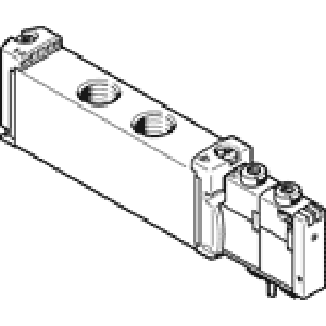 Распределитель с электроуправлением Festo VUVG-S18-T32U-MZT-G14-1T1L
