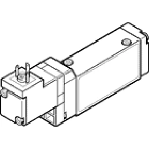 Распределитель с электроуправлением Festo MEBH-5/2-5,0-B