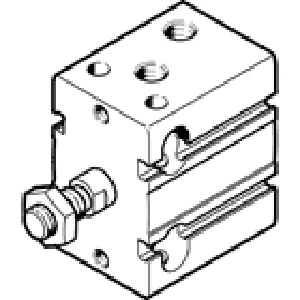 Компактный цилиндр Festo DPDM-32-25-PA