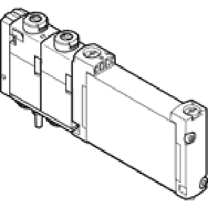 Распределитель с электроуправлением Festo VUVG-B10-T32C-AZT-F-1T1L