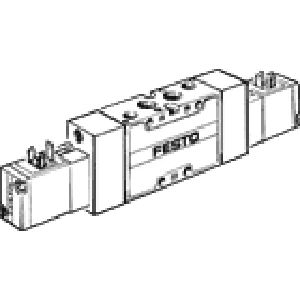 Распределитель с электроуправлением Festo MVH-5/3B-1/4-B