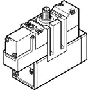 Распределитель с электроуправлением Festo MEBH-5/2-D-1-ZSR-FR-C