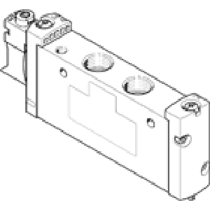 Распределитель с электроуправлением Festo VUVG-L18-M52-RT-G14-1P3