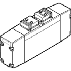 Пневмораспределитель Festo VL-5/3B-D-01