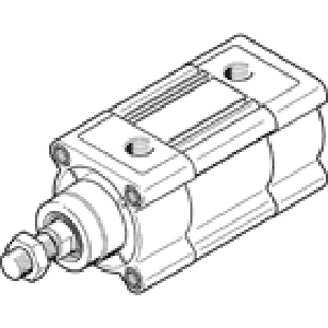 Стандартный цилиндр Festo DSBC-63-150-PPSA-N3