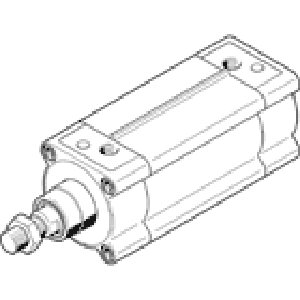 Стандартный цилиндр Festo DSBF-C-80-320-PPSA-N3-R