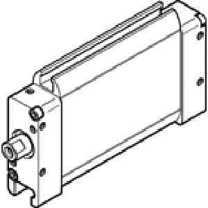 Плоский цилиндр Festo DZF-18-25-P-A