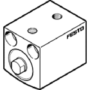Короткоходовой цилиндр Festo AEVC-12-10-P