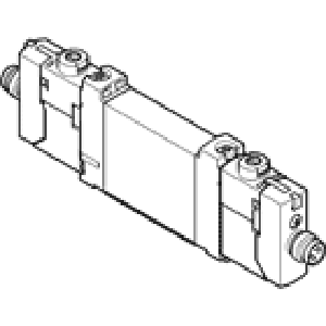 Распределитель с электроуправлением Festo VUVG-BK10-T32C-AT-F-1R8L-S