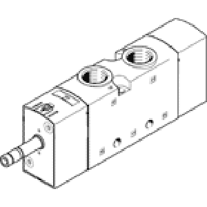 Распределитель с электроуправлением Festo VUVS-L25-M52-AD-G14-F8