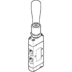 Ручной клапан Festo VHEF-H-M52-M-N18
