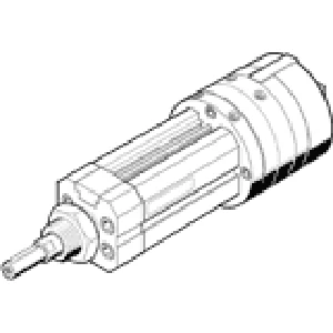 Поворотно-линейный модуль Festo DSL-16-25-270-P-S20-CL