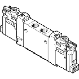 Распределитель с электроуправлением Festo VUVG-LK10-T32C-AT-M5-1H2L-S
