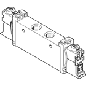 Распределитель с электроуправлением Festo VUVG-L14-T32U-AT-G18-1P3