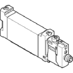 Распределитель с электроуправлением Festo VUVG-BK14-M52-AT-F-1R8L-S