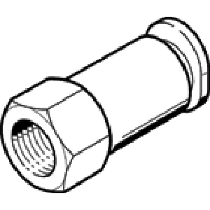 Штуцер с цанговым соединением Festo QSMF-M3-3