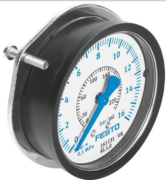 Прецизионный фланцевый манометр Festo FMAP-63-16-1/4-EN