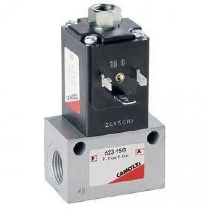 Пневмораспределитель Camozzi 623-15E-A6B