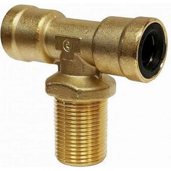 Тройник горизонтальный фланцевый Camozzi 9410 12-M20x1,5-RU03