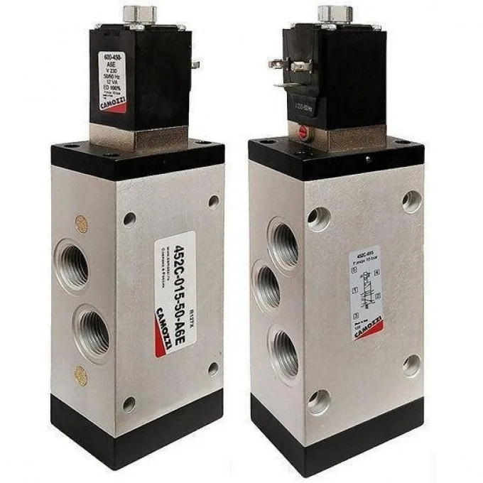 Пневмораспределитель Camozzi 452C-015-50-A6E