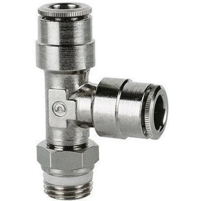 Тройник цанговый поворотный Camozzi S6440
