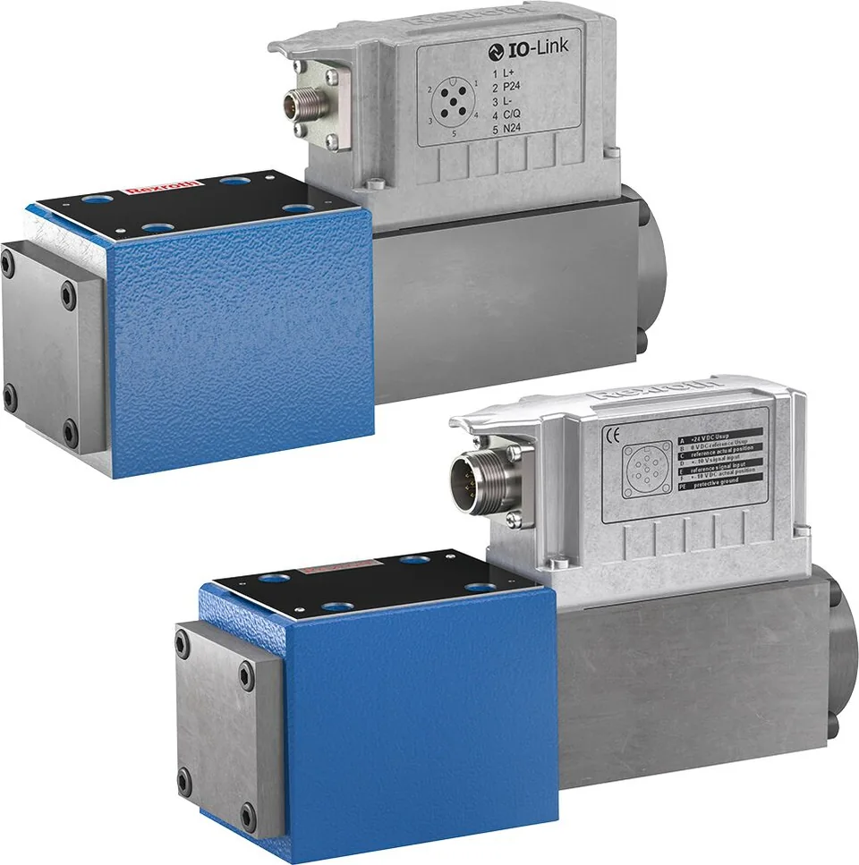 Пропорциональный гидрораспределитель Bosch Rexroth 4WRPEH10C1B100L-3X/V/24F1