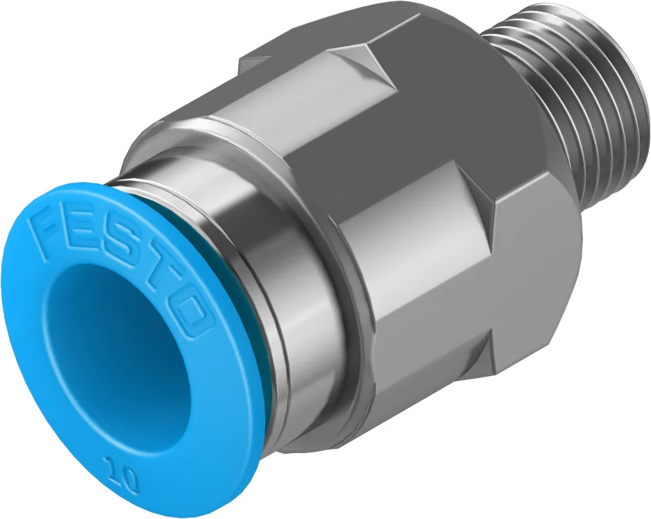 Штуцер с цанговым соединением Festo QS-1/8-10