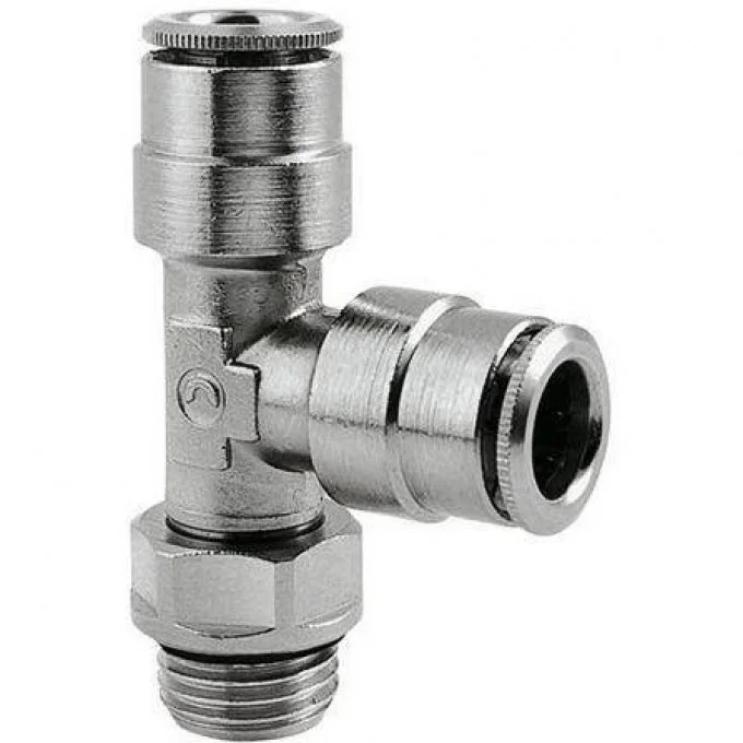 Тройник цанговый поворотный Camozzi 6442 4-M5