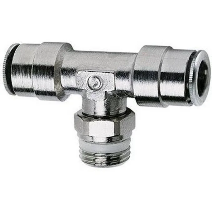Тройник цанговый поворотный Camozzi S6430