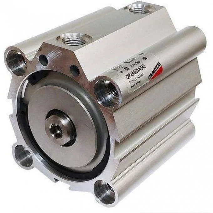 Короткоходовый пневмоцилиндр двустороннего действия Camozzi QP2A040A025