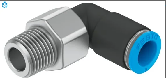 Угловой фитинг с цанговым зажимом, поворотный Festo QSRL-1/4-8