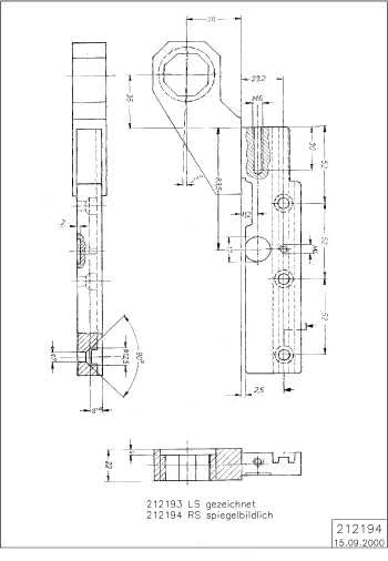TUERSCHIENE RS EV1 Schüco 212194