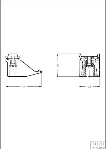 ENTLASTUNGSLAGER Schüco 217271