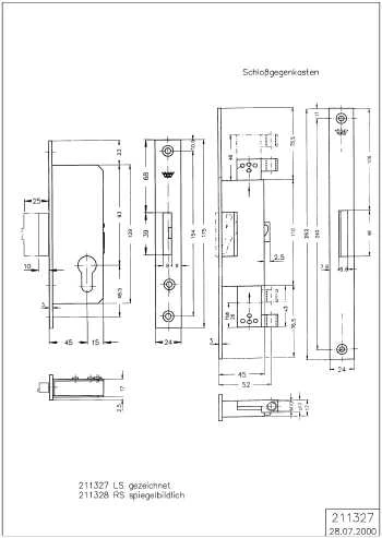PANIKSCHL.STULP LS Schüco 211327