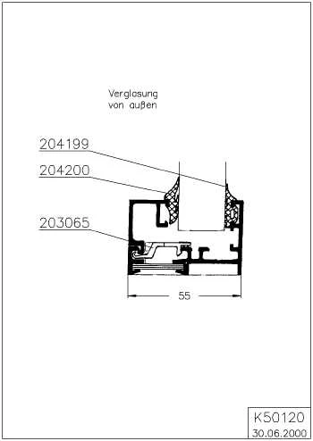 KS-HALTER Schüco 203065